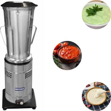 Imagem de Liquidificador Industrial Baixa Rotação 6L Lql 127v Metvisa, 110V