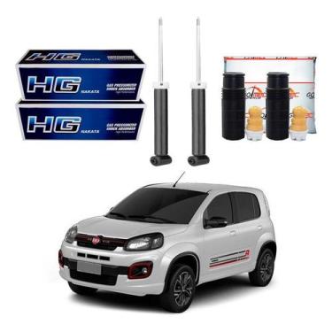 Imagem de Kit Amortecedor Traseiro Uno Sporting 1.4 2017 A 2020 - Nakata