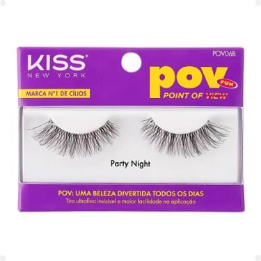Imagem de Cílios Postiços Kiss New York Pov Party Night Pov06b