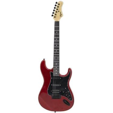 Imagem de Guitarra tagima strato 2s 1h fx escala escura escudo bk sixmart ca