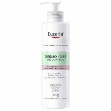 Imagem de Gel de Limpeza Facial Concentrado Eucerin - DermoPure Oil Control, 400