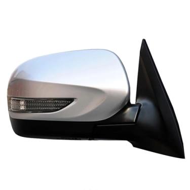 Imagem de Espelho retrovisor externo do carro, acessórios para Subaru Forester 2011 2012, pisca-pisca LED aquecido, espelho lateral dobrável automático 9 pinos(9 Wire Right-02)