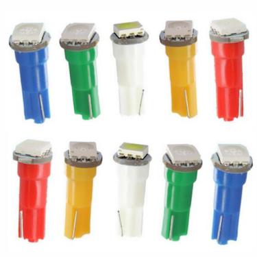 Imagem de Lampada Led T5 1 Smd Esmagadinha Painel 5mm W2 Mosquito Kit c/10 - Pow