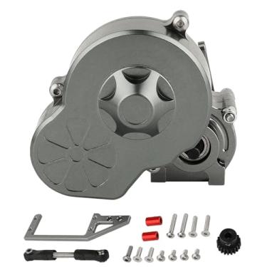 Imagem de Pothyes Aluminum Alloy Complete Transmission Cutoff Gearbox with Dig Gear for 1:10 Axial SCX10 AX10 Wraith RC Crawler Metal Upgrade Part-96455