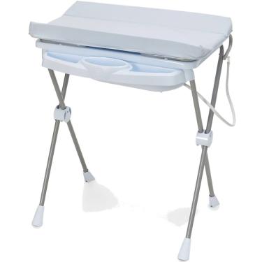 Imagem de Banheira de Bebe com Trocador Galzerano Classic Plastica Blue