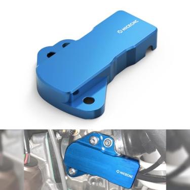 Imagem de NICECNC Protetor de sensor TPS para motocicleta azul compatível com Husqvarna TE250i TE300i 2018-2023 TX300i TE150i 2020-2022