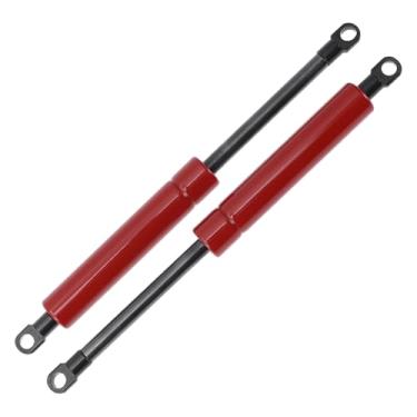 Imagem de X AUTOHAUX Amortecedores a gás de 250 mm/9,84" Molas a gás 700N vermelho aço carbono 2 peças RV caixa de ferramentas tampa caixa de armazenamento capa de porta de armário