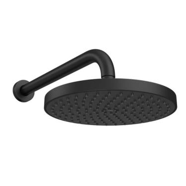 Imagem de Chuveiro Redondo De Parede Flex Max Black Matte Deca