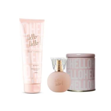 Imagem de Kit Hello Hello By Nah Cardoso Ciclo Deo Colônia Lata 50ml + Hidratant