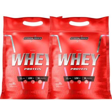 Imagem de Combo Whey protein 2x Nutri Isolado Concentrado Cookie 900g Refil - In