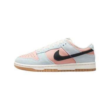Imagem de Nike Sapato feminino Dunk Low, Azul gelo/laranja ártico/marfim pálido/Off Noir, 37