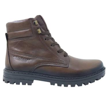 Imagem de Coturno Masculino Casual em Couro Dia a Dia  Pegada 181553