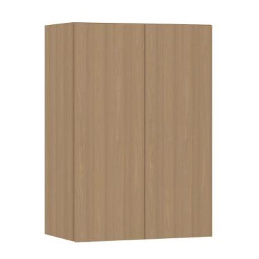 Imagem de Armário Aéreo 60cm 2 Portas Slim Luciane Móveis, Freijó/Freijó Brasil