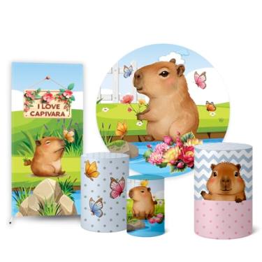 Imagem de Trio Capas Cilindro + Painel Redondo + Lateral Capivara (K2CAA0001)