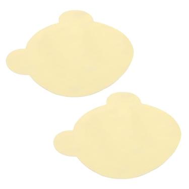 Imagem de PATIKIL Patch de reparo de couro, 2 peças, kit de reparo de fita autoadesiva de vinil de 10 x 9 cm para sofás, sofás, bancos, cadeiras, armários, bolsas, bege