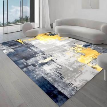 Imagem de Tapete de tecido altamente elástico para sala de estar, decoração de chão de casa, quarto, tapete de brincar, pelúcia macia (200x250 cm/alta elasticidade B)