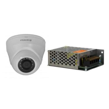 Imagem de COMP Kit Fonte Chaveada 12VDC 5A 60 Hayonik + Câmera Dome Full HD 2MP 