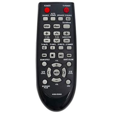 Imagem de Novo controle remoto de substituição AH59-02545A compatível com barra de som Samsung HW-F750 HW-F750/ZA HW-F751 HW-F751/XS HW-F751/XU HW-F751/XE HWF750 HWF750/ZA HWF751 HWF751/XS HWF751/XU HWF751/XE