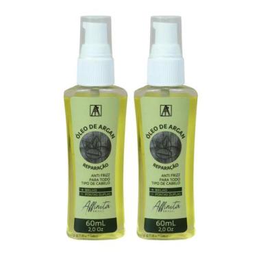 Imagem de Kit C2 Óleo Argan Capilar Reparação 60ml  Affinitá Brasil - Affinita B