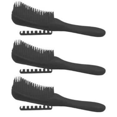 Imagem de Kit com 3 Escovas Polvo Flexível Para Todos os Cabelos - CENTRAL