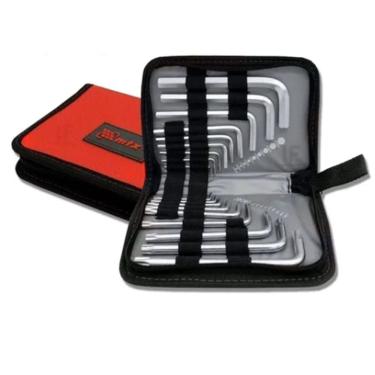 Imagem de Kit De Ferramenta Jogo Chave Torx E Allen Hexagonal 18pçs