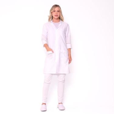 Imagem de Jaleco Feminino Confeccionado em Tecido Microfibra - Blink Jeans, PP