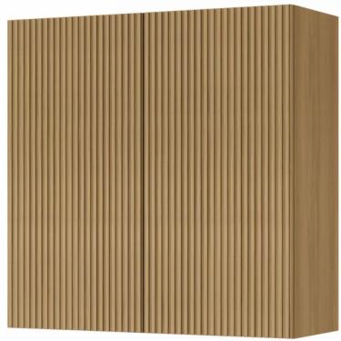 Imagem de Armário Aéreo Nesher Rainha Em Mdf 15mm Com 2 Portas E 1 Pra Nature