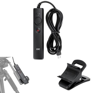 Imagem de JJC Disparador De Obturador Com Controle Remoto Fio 4,92 Pés Comprimento Para Sony Hdr-Cx405 Cx440 Cx455 Cx900 Fdr-Ax30 Ax33 Ax43 Ax53 Ax100 Ax700 A7R V A7 Iv A7S Iii A6600 Zv-1 E Mais Câmeras Filma