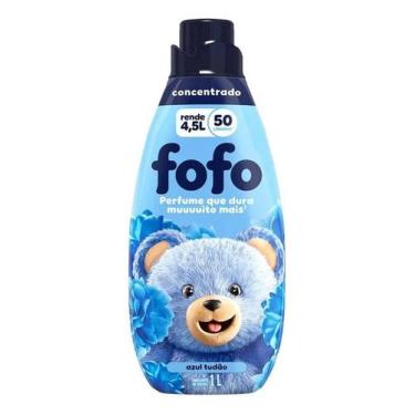 Imagem de Amaciante De Roupa Concentrado Tudao Azul Fofo 1l