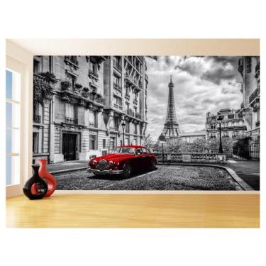 Imagem de Papel De Parede Cidade Paris Torre Eiffel Sol 3,5M Ncd325 - Você Decor