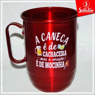 Imagem de Caneca de Aluminio 850ml - Sublidom Brindes