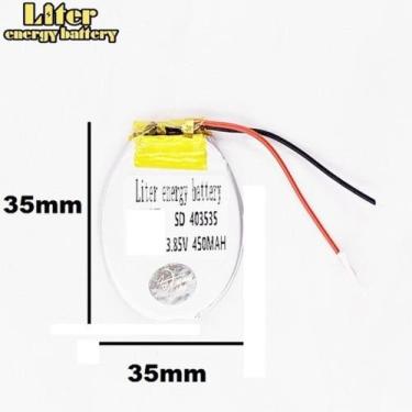 Imagem de Bateria Redonda Relógio R40350 3.85v/4.4v 1.67wh 450mah - bgb