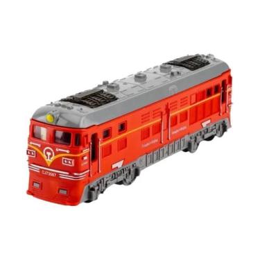 Imagem de Crianças Modelo Trem Inércia Carro Brinquedo Educacional Simulação Esc