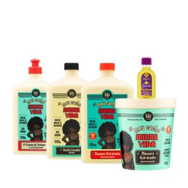 Imagem de Kit Lola Meu Cacho Minha Vida Shampoo + Condicionador + Mascara + Cpp 