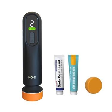 Imagem de CIADAZ Máquina de lixar, polir, encerar carro, máquina portátil para reparar arranhões de pintura de carro, máquina de remoção de filme de óleo de vidro de pára-brisa, 12000 RPM, motor todo em cobre,