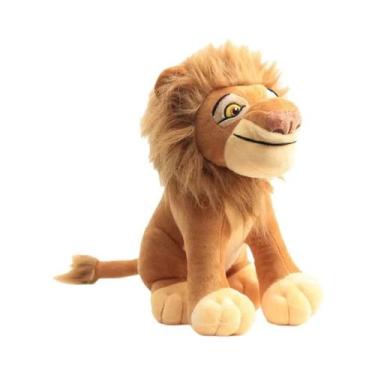 Imagem de Brinquedo De Pelúcia Recheado Do Rei Leão Simba E Filho De 30 Cm Para 