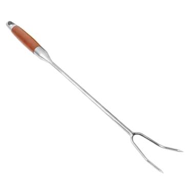 Imagem de WeiLaiKeQi Garfo de Trinchar em aço 304 para Preparar Carne, cabo de madeira 50cm