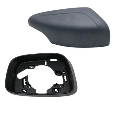 Imagem de Capa de espelho retrovisor lateral externo, conjunto de acabamento de moldura, caixa compatível com Volvo XC60 2009 2010 2011 2012 2013(UnpaintedCap Frame R)