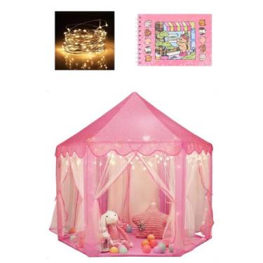 Imagem de Barraca Infantil Tenda Castelo COM Luzes Led E COM bobbie Godods - BAR