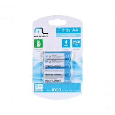 Imagem de Pilha Recarregavel Aa 2500mah C-4 Cb052