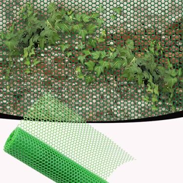 Imagem de Cerca De Plástico De Rede De Jardim Feita De Malha De Proteção De Gramado Hdpe 0,5 M X 10 M Cerca De Malha à Prova De Podridão De Grade De Reforç, Black Net Hole: 1.2 Cm, 1,2m x 10m