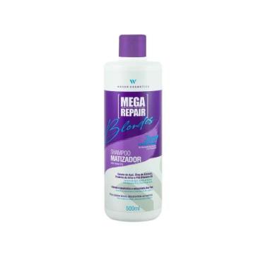 Imagem de Shampoo Matizador Mega Repair Blondes 500ml Wever Cosméticos