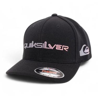 Imagem de Boné Quiksilver Gradient Type New Wave, M, Preto