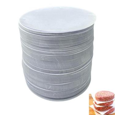 Imagem de Papel parafinado redondo para hamburguer 11,2cm 1200 folhas - Arivan
