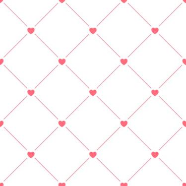 Imagem de Papel De Parede Adesivo Menina Apel Corações 3m