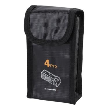 Imagem de SPYMINNPOO Bolsa à Prova de Explosão da Bateria do Drone, Bolsa de Armazenamento de Segurança para Baterias de Drones de íon Li, Acessórios de Viagem Protetora