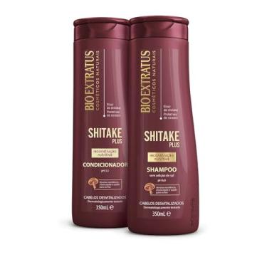 Imagem de Kit Bio Extratus Shitake (350mL) Shampoo e Condicionador
