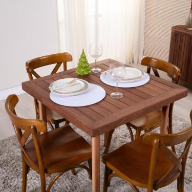 Imagem de Sousplat Capa e Base MDF Basic Liso 35cm diâmetro  Tecido Oxford 100% Poliéster - Branco