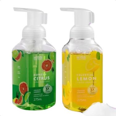 Imagem de Kit 2 Sabonete Espuma Para Mãos Sinergia Kiss New York 275ml, Citrus /