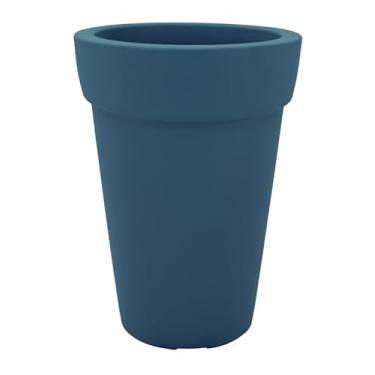 Imagem de Vaso Tramontina Gipsy em Polietileno Azul Turquesa 90 cm